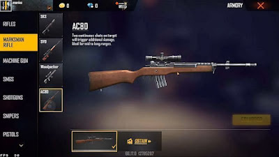 A new weapon in the Free Fire OB29 update (Image via Moniez Gaming)