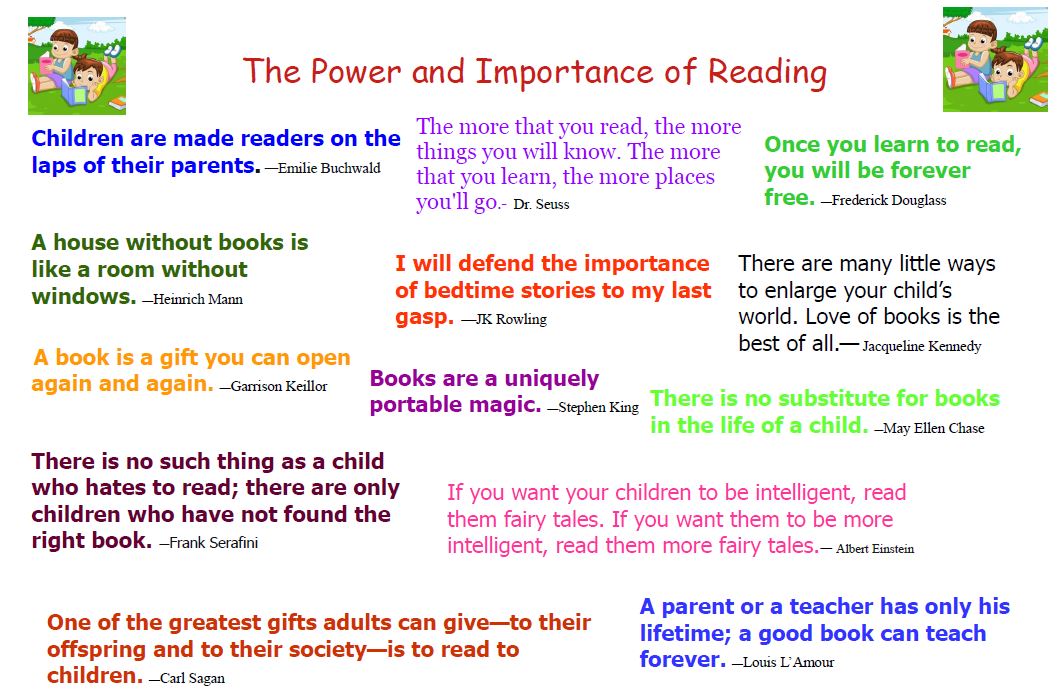 The function of reading