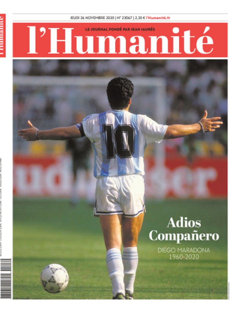 https://www.notasrosas.com/Muerte de Maradona genera reacciones en diarios y revistas del mundo