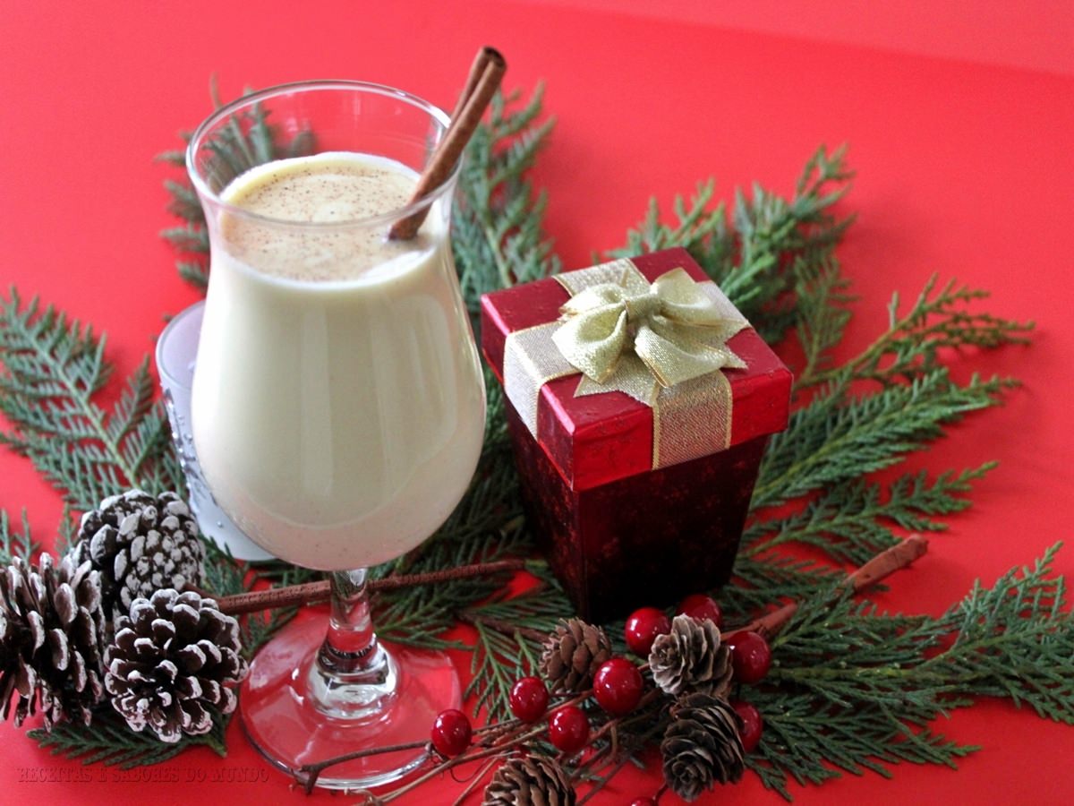 Eggnog (Tradicional) Receitas e Sabores do Mundo