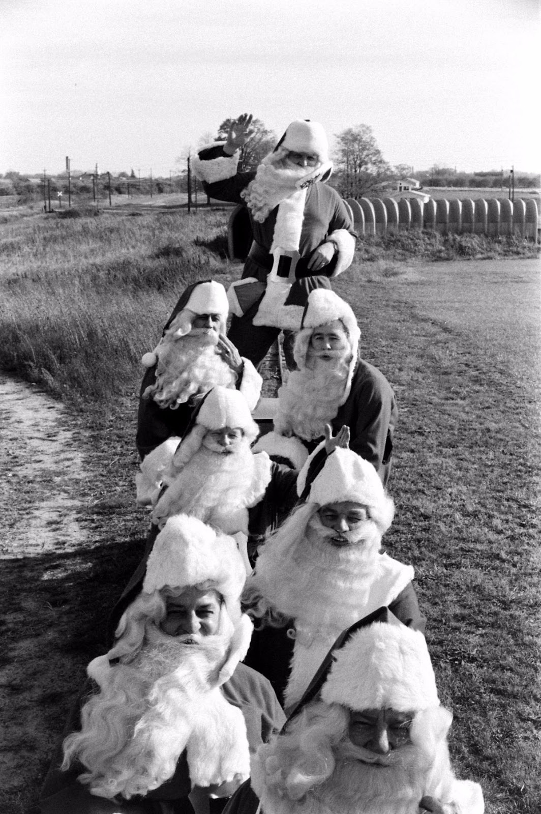 These Vintage Photographs from a Santa Claus School in 1961 Reveal Some