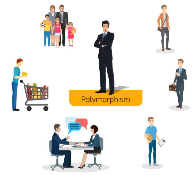 Different types of polymorphism in C++ and Java