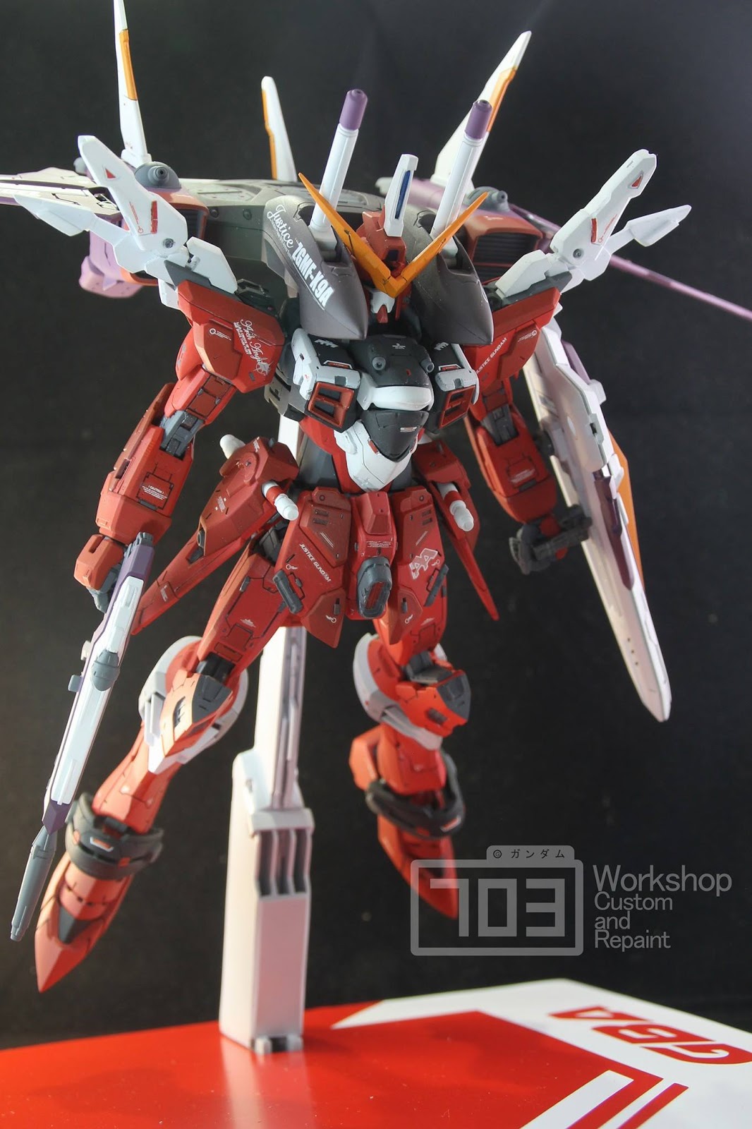 Custom Build: MG 1/100 Justice Gundam VR HN703 [GBWC 2016 Indonesia]
