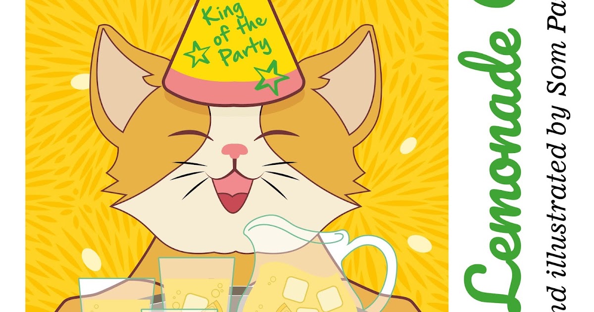 SOPANHA The Lemonade Cat my first illustration book for kids