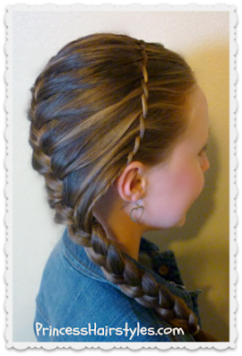 Waterfall Twist Braid Headband And French Braid Hairstyle | Hairstyles ...