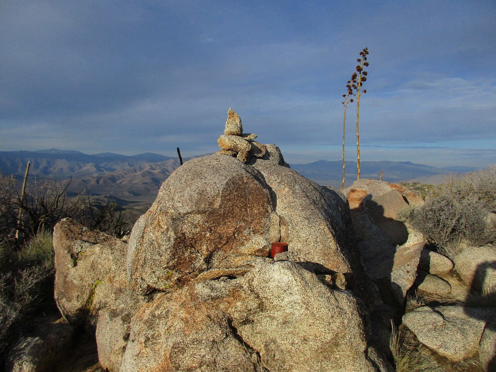 Iron Hiker Pinyon Mountain and Whale Peak