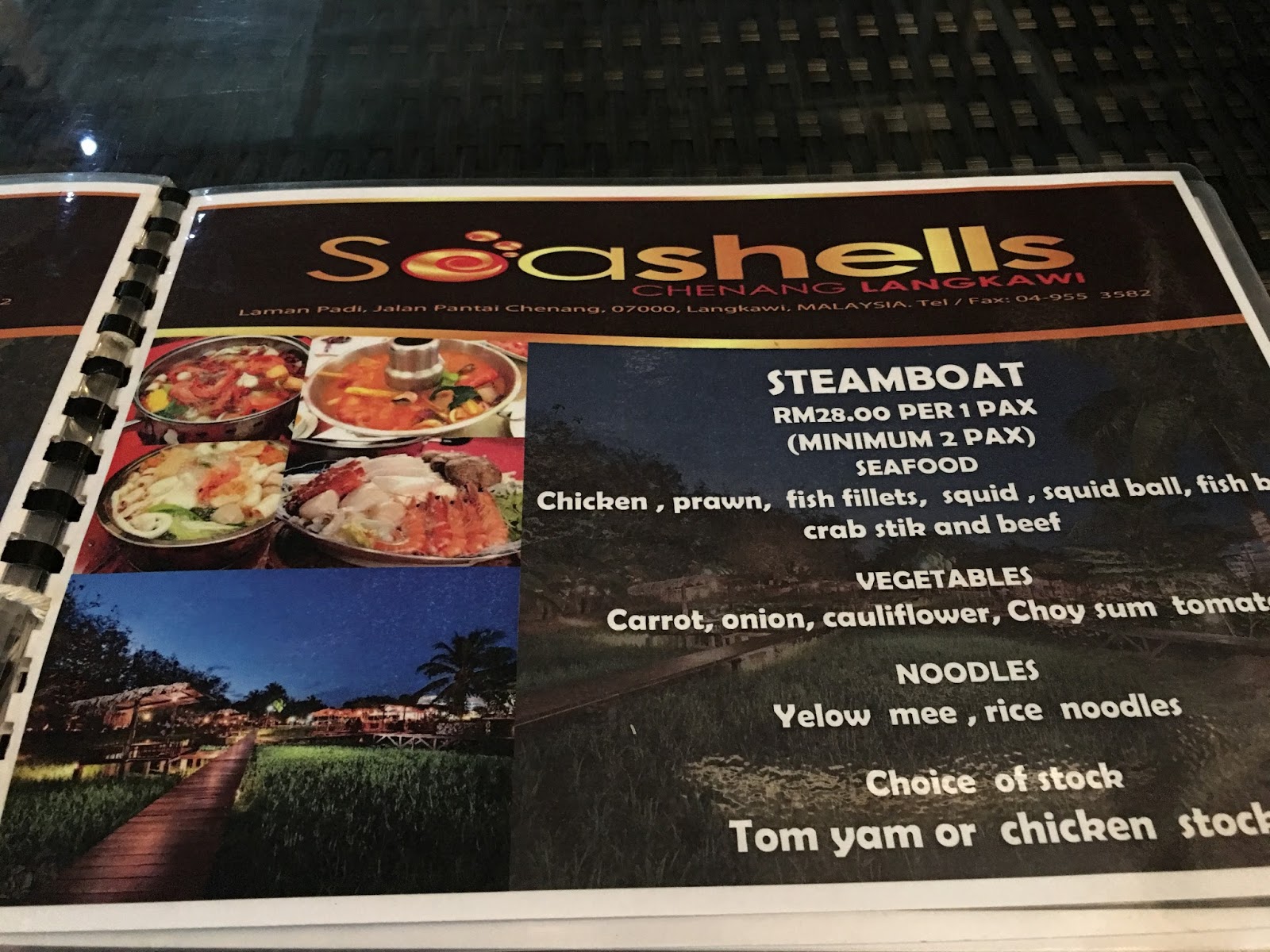 Red Cherry Restoran Seashells, Pantai Chenang, Langkawi