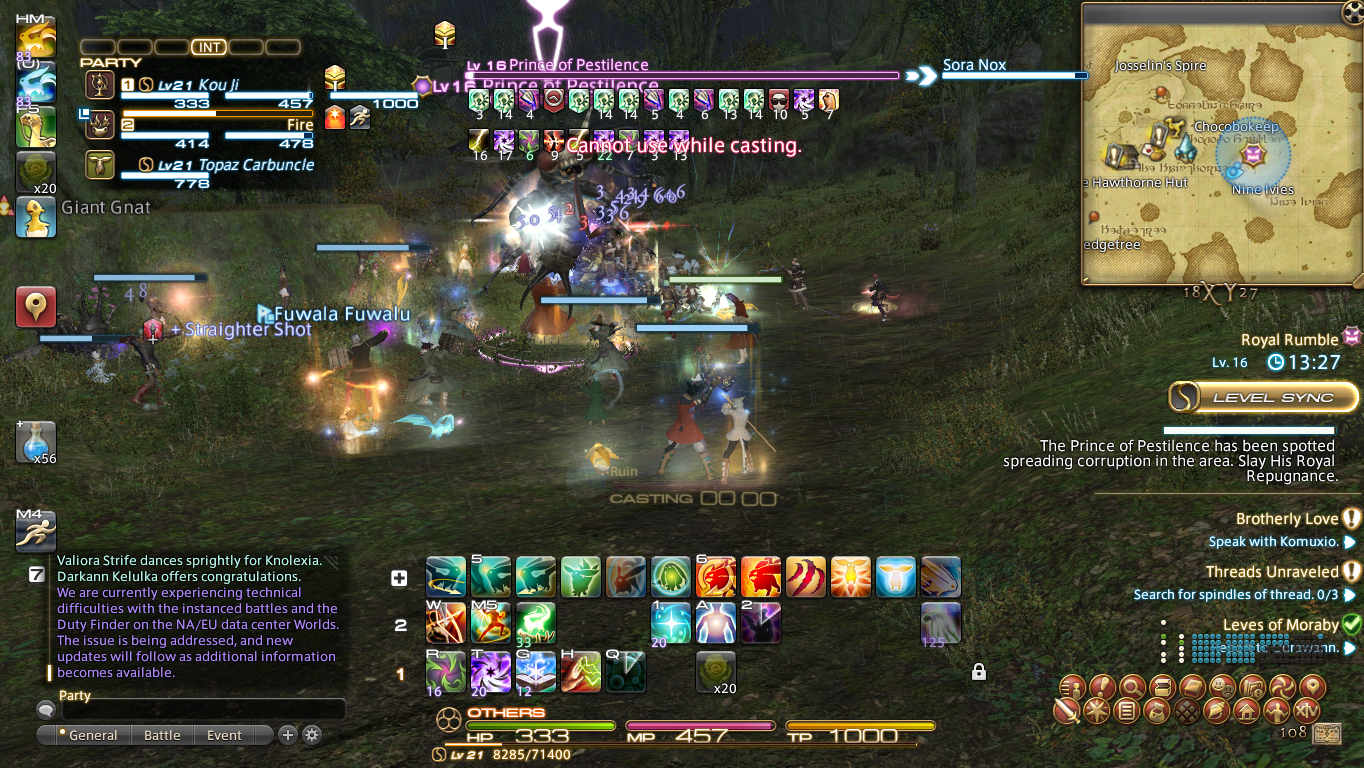 [FFXIV Guide] Boo! 3h maintenance! D Final Fantasy XIV Guide