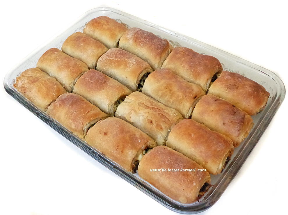 yetur�la lezzet el açması ıspanaklı kuru börek baklava