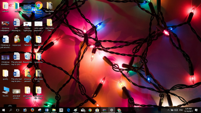 Temas navideños, fondos de pantalla, árboles y protectores de pantalla de Windows 10