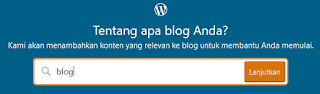 cara membuat blog di wordpress