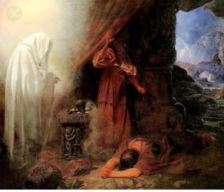 Saúl y la adivina de Endor Alcanzando almas para Cristo