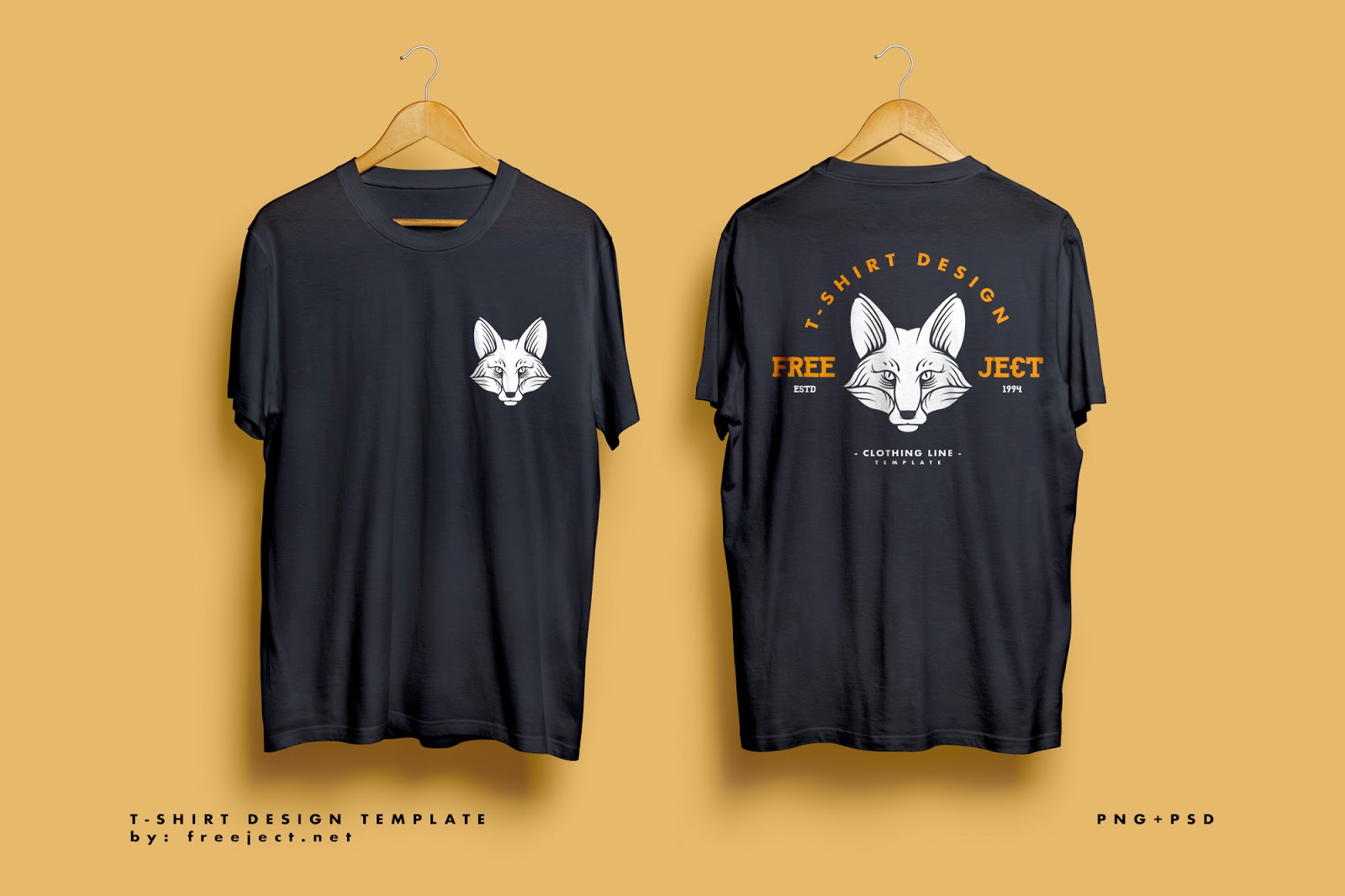 Download T-Shirt Design Template - PSD File