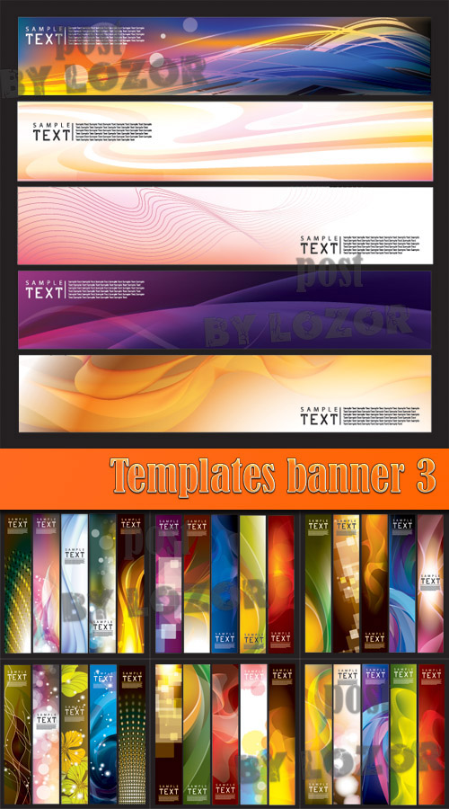 Vector banner set 12 | Download Free Vector Free PSD