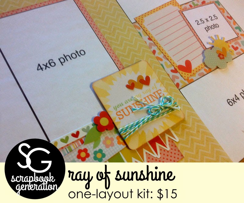 SCRAPBOOK GENERATION Seven overstock kits added to