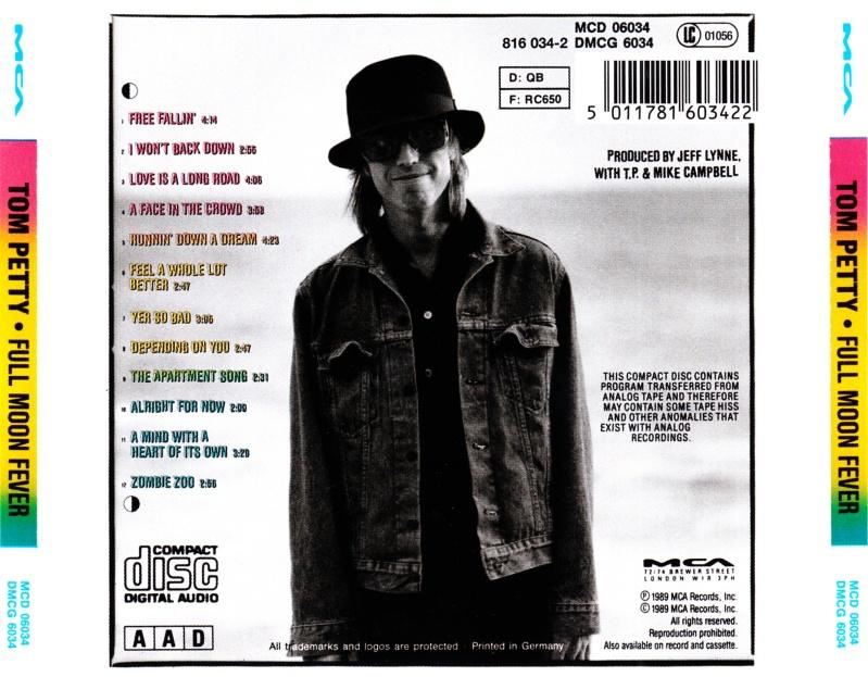 Classic Rock Covers Database Tom Petty Full Moon Fever (1989)