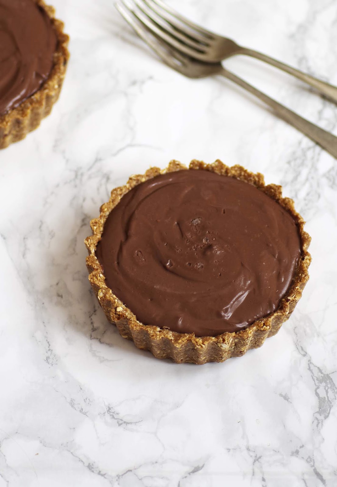 Vegan NoBake Chocolate Tart Euphoric Vegan