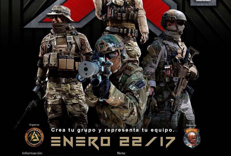 SubCampeones 4X4 Reapers Paintball Milsim Medellin 2017 Reapers