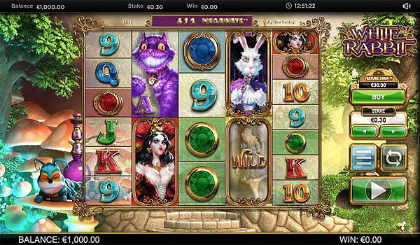 Main Gratis Slot Indonesia - White Rabbit Megaways (Big Time Gaming)