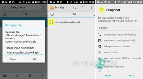 Cara Merubah File Rar ke Apk di Android