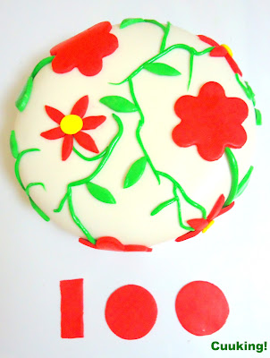  ¡RECETA 100! ( tarta de bizcocho sacher y vainilla) 