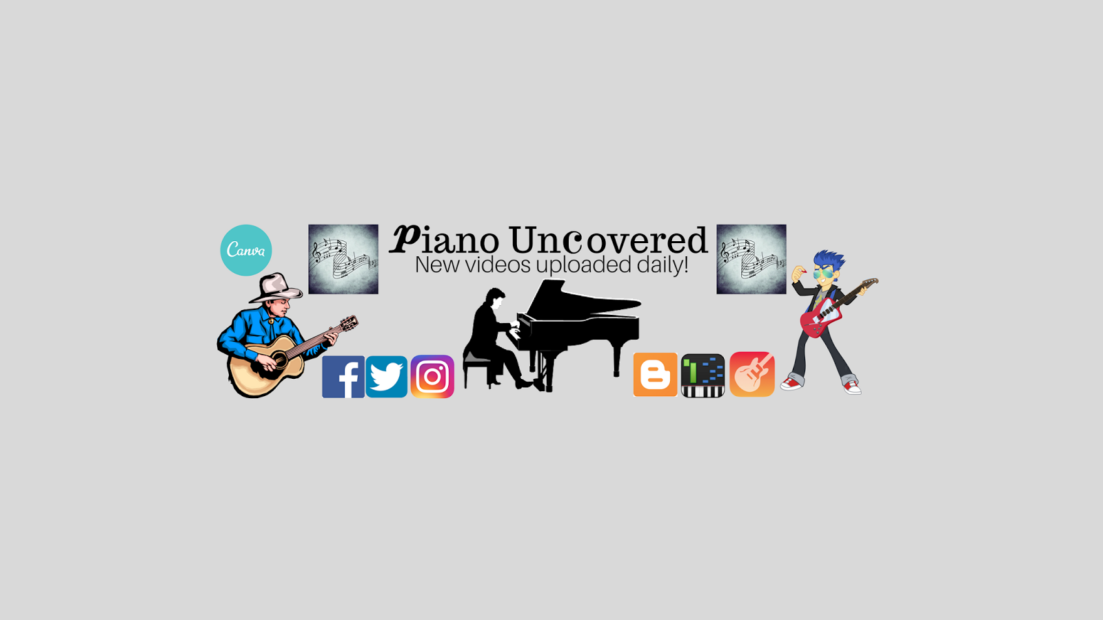 Piano Uncovered Youtube My New Youtube Channel Banner