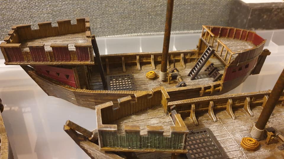 oldSarges Wargame and Model blog: 3d printed medieval sailing ships