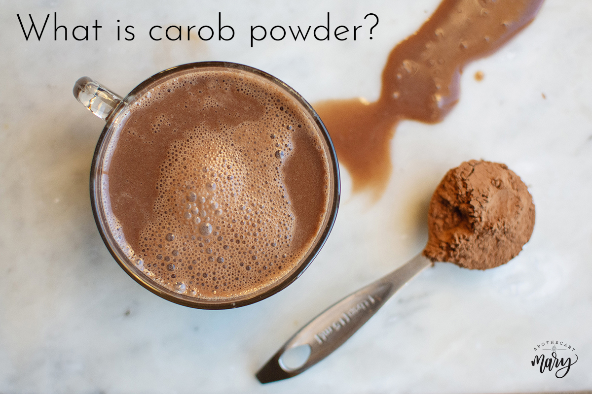 Soothing Hot Carob Chocolate