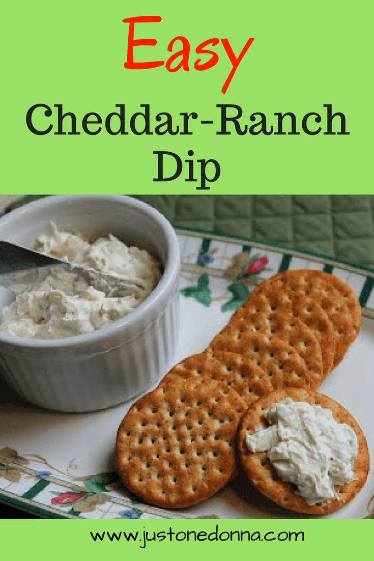 Easy CheddarRanch Dip