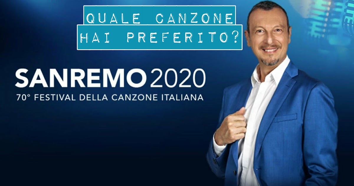 Chi scrive non muore mai Jukebox Sanremo Edition le vostre canzoni preferite