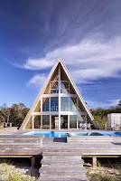 Beautifully A-Frame House Design Transformed Into A Residence That Feels Completely New Without Forgetting Its Roots