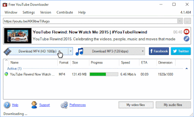 Free YouTube Downloader Free YouTube Downloader Screenshot