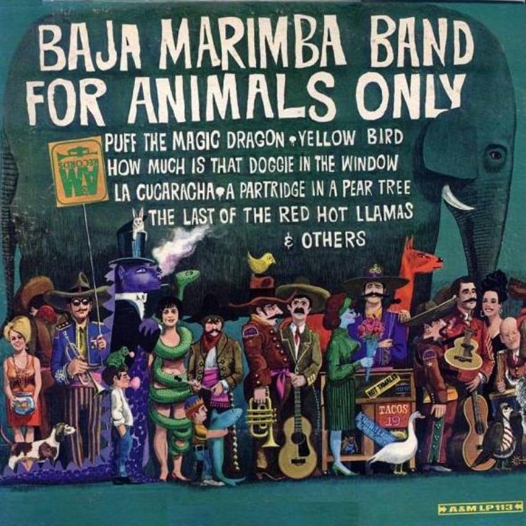egroj world Baja Marimba Band • For Animals Only
