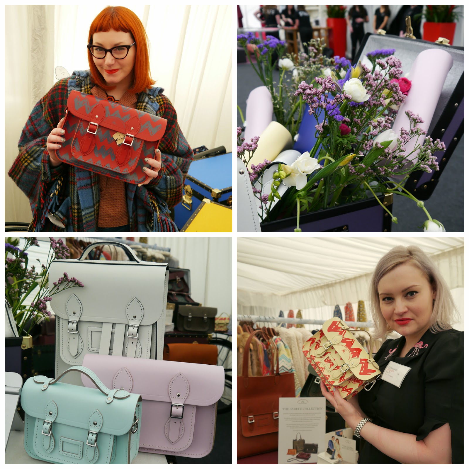 Wardrobe Conversations Satchel Picks at Edinburgh Fashion Week Edinburgh Fashion Week, Scottish Bloggers, #EdFashionWeek, Edinburgh, Scottish Fashion, The Cambridge Satchel Company, pastel bags, pastel satchels, Snoopy, Peanuts, Cambridge Satchel x Peanuts