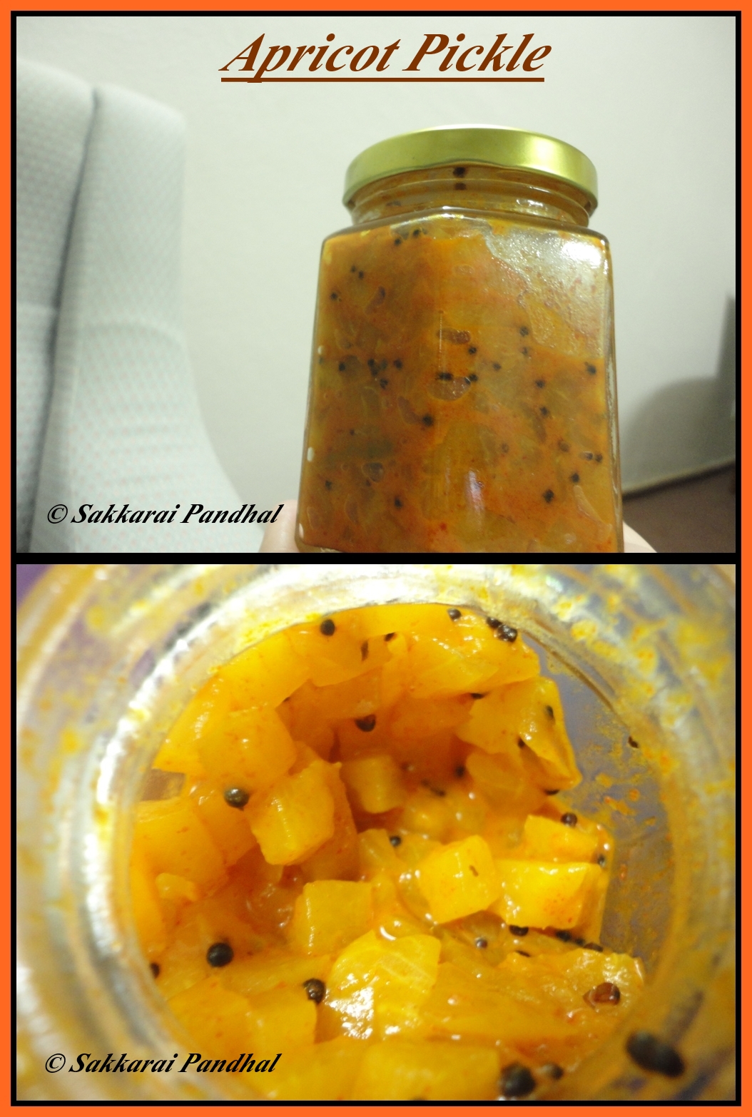 Sakkarai Pandhal Apricot Pickle