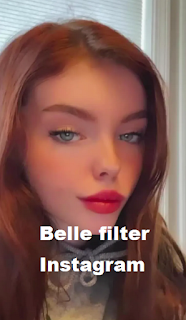 Belle filter instagram || Cara dapatkan mata lensa dan alis lentik dengan belle filter di instagram
