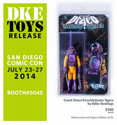 San Diego Comic-Con 2014 Exclusive Count Draco Knuckleduster Bootleg Resin Figure by Killer Bootlegs