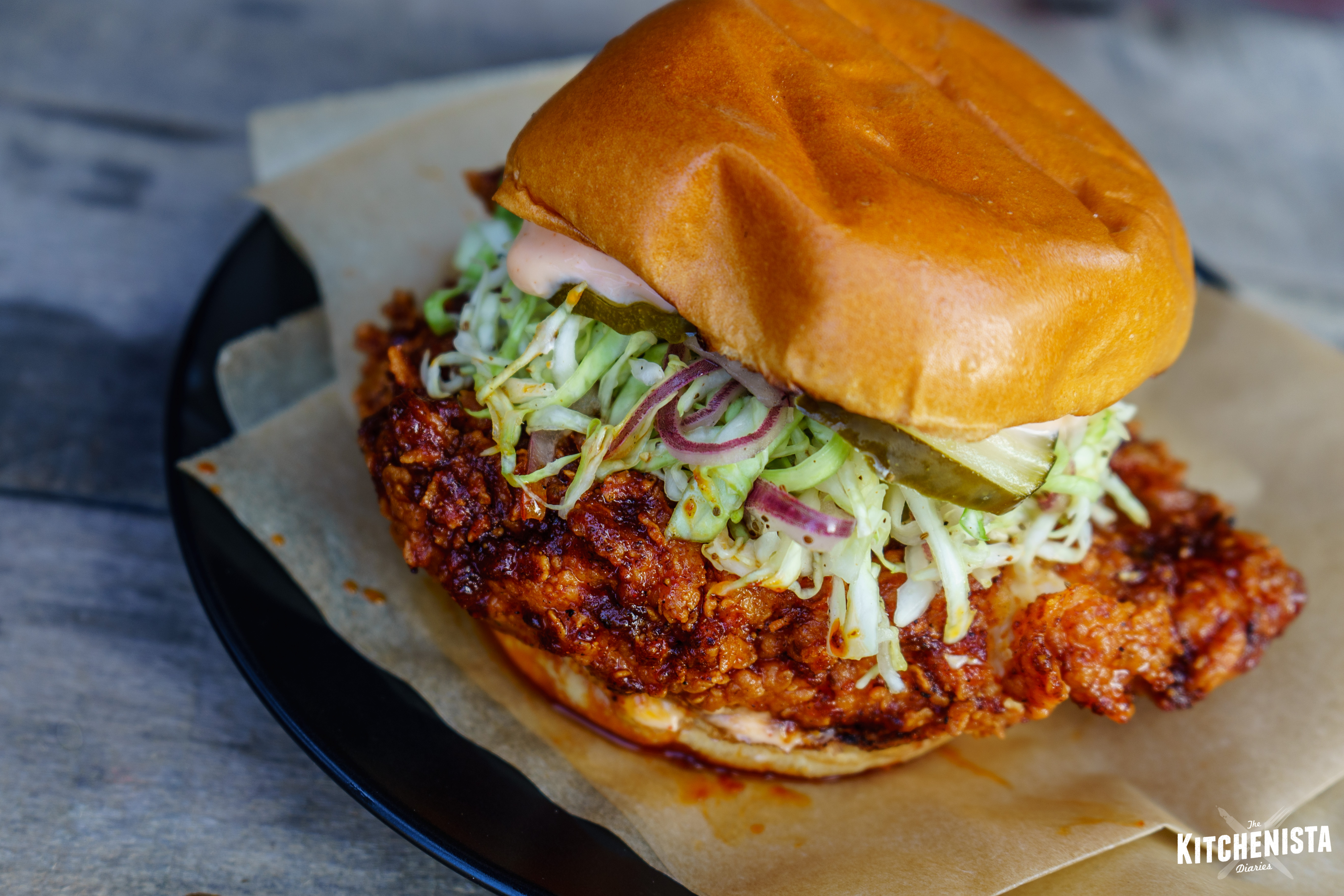 Nashville Hot Chicken Sandwich The Kitchenista Diaries