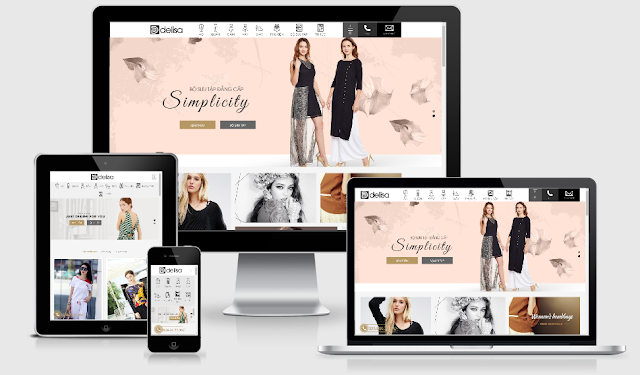 Thiết kế website cửa hàng thời trang chuyên nghiệp uy tín