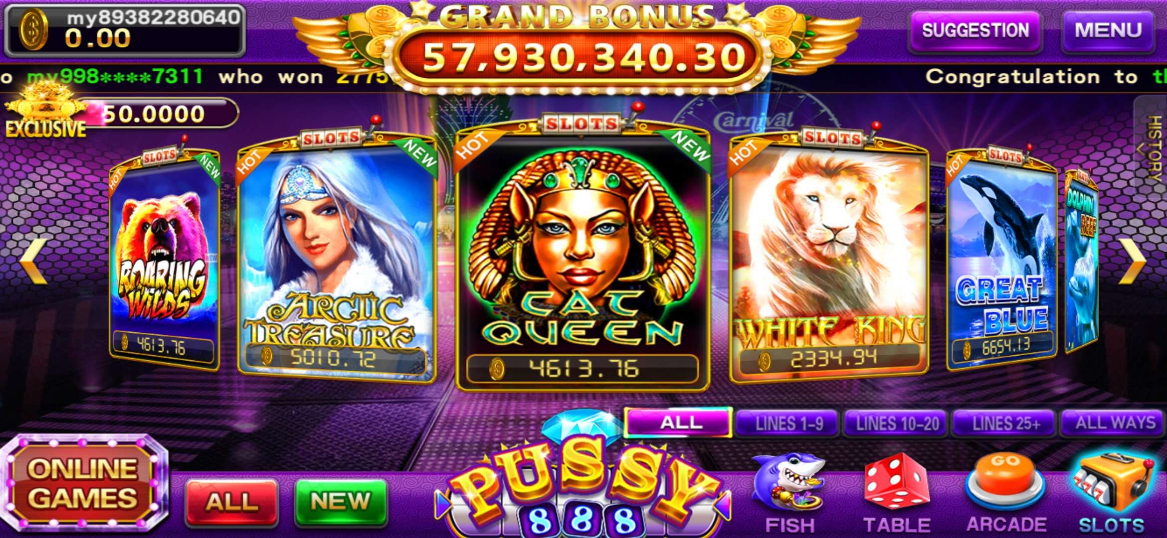  jackpot casino online games 