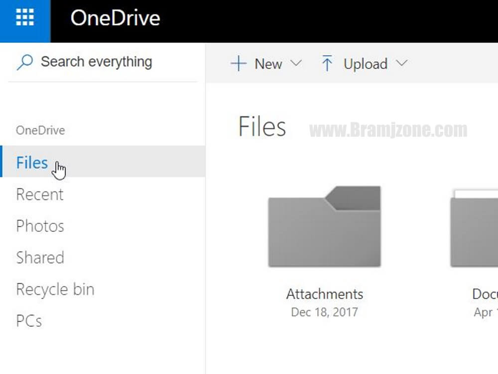 onedrive online files