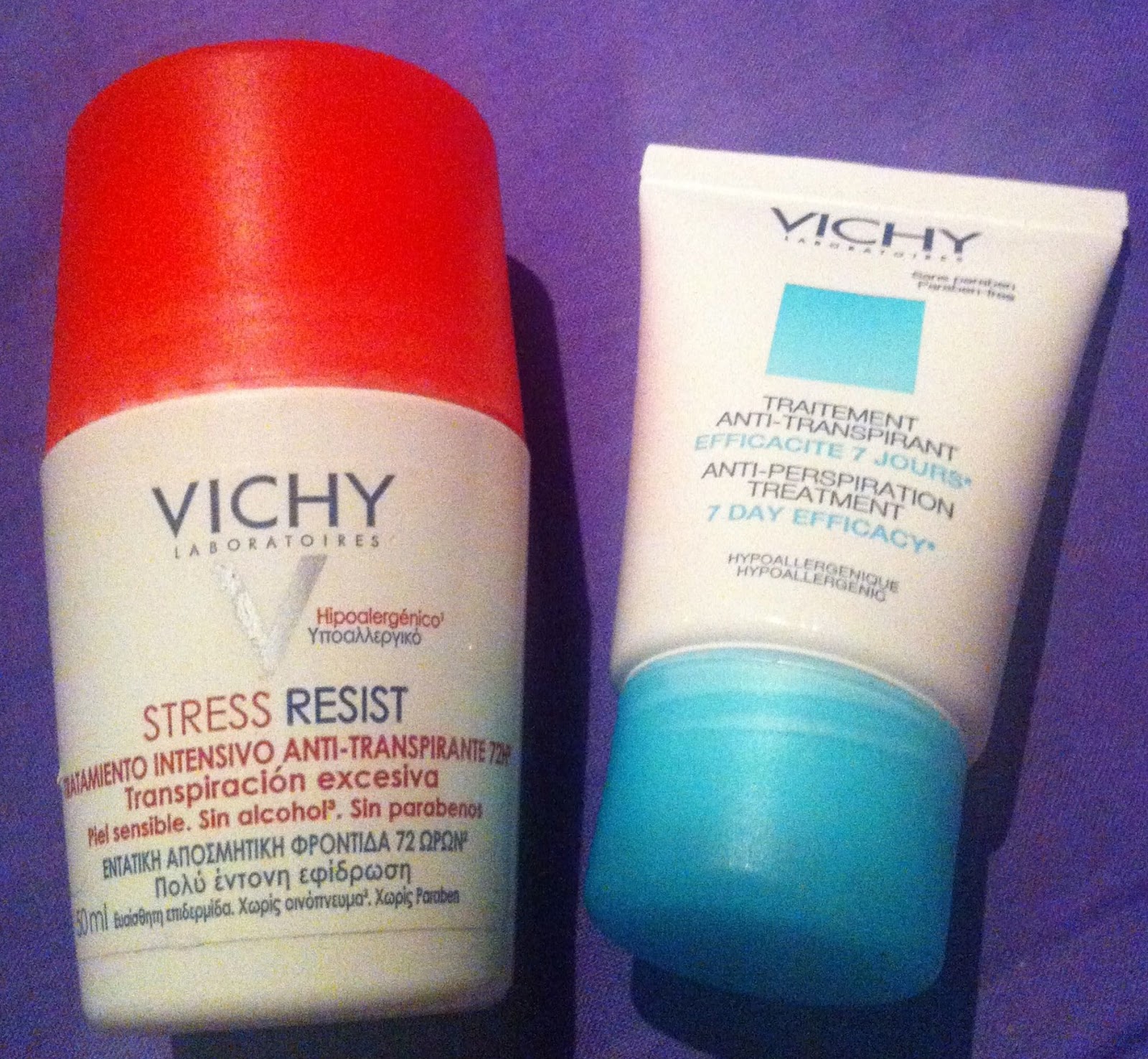 A Geek Wearing Make-up: Dry in Sun: A Review of Vichy Laboratoires' Anti-Perspirant Treatment