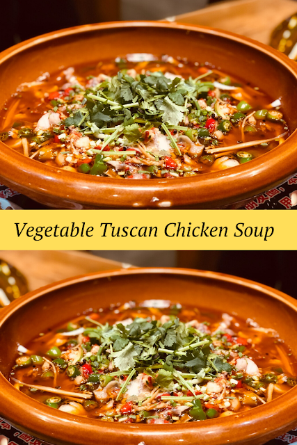 Vegetable Tuscan Chicken Soup