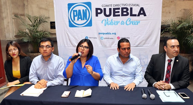PAN Puebla revira, Morena es quien está orquestando una “guerra sucia”