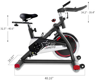 JOROTO X1S Belt Drive Indoor Cycling Bike, dimensions, image, review features & specifications