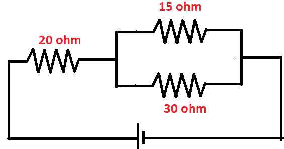 Rangkaian seri paralel resistor arus dan tegangan