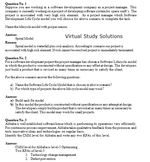 assignment solution guide