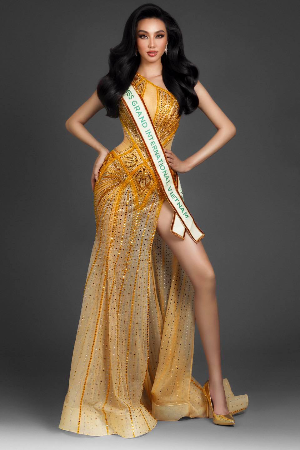 Miss Grand Vietnam 2021 is Nguyen Thuc Thuy Tien