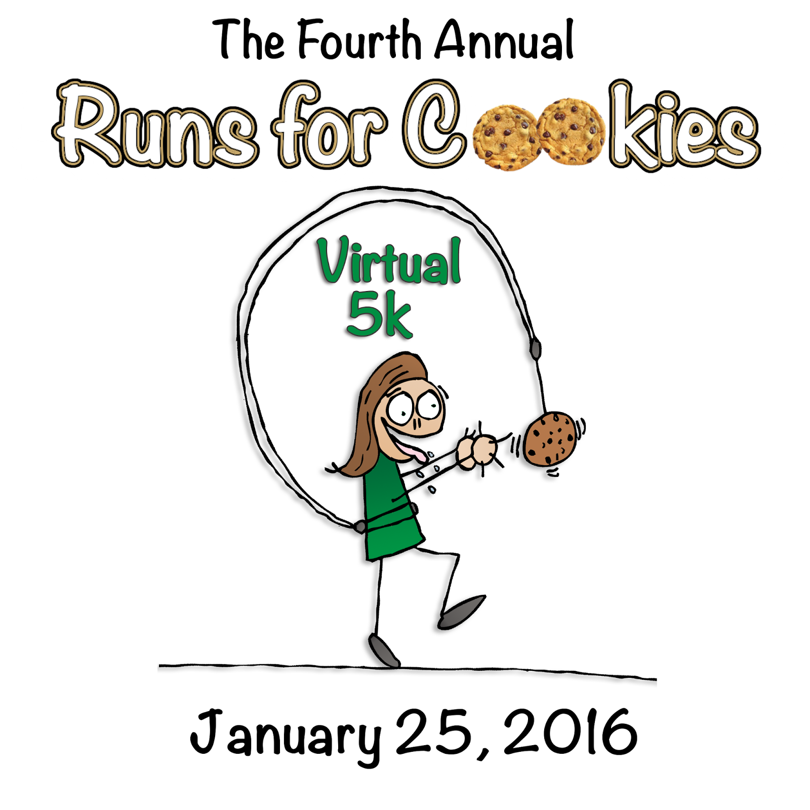 Runs for Cookies 2016 Runs for Cookies Virtual 5K SignUp