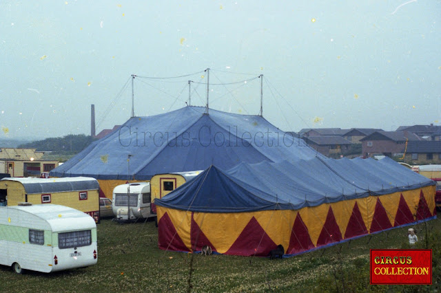 tente ecurie du Cirkus Arena 1979
